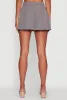 Pinstripe Pleated Mini Skirt sold by Rainbow