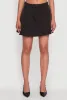 Pinstripe Pleated Mini Skirt sold by Rainbow