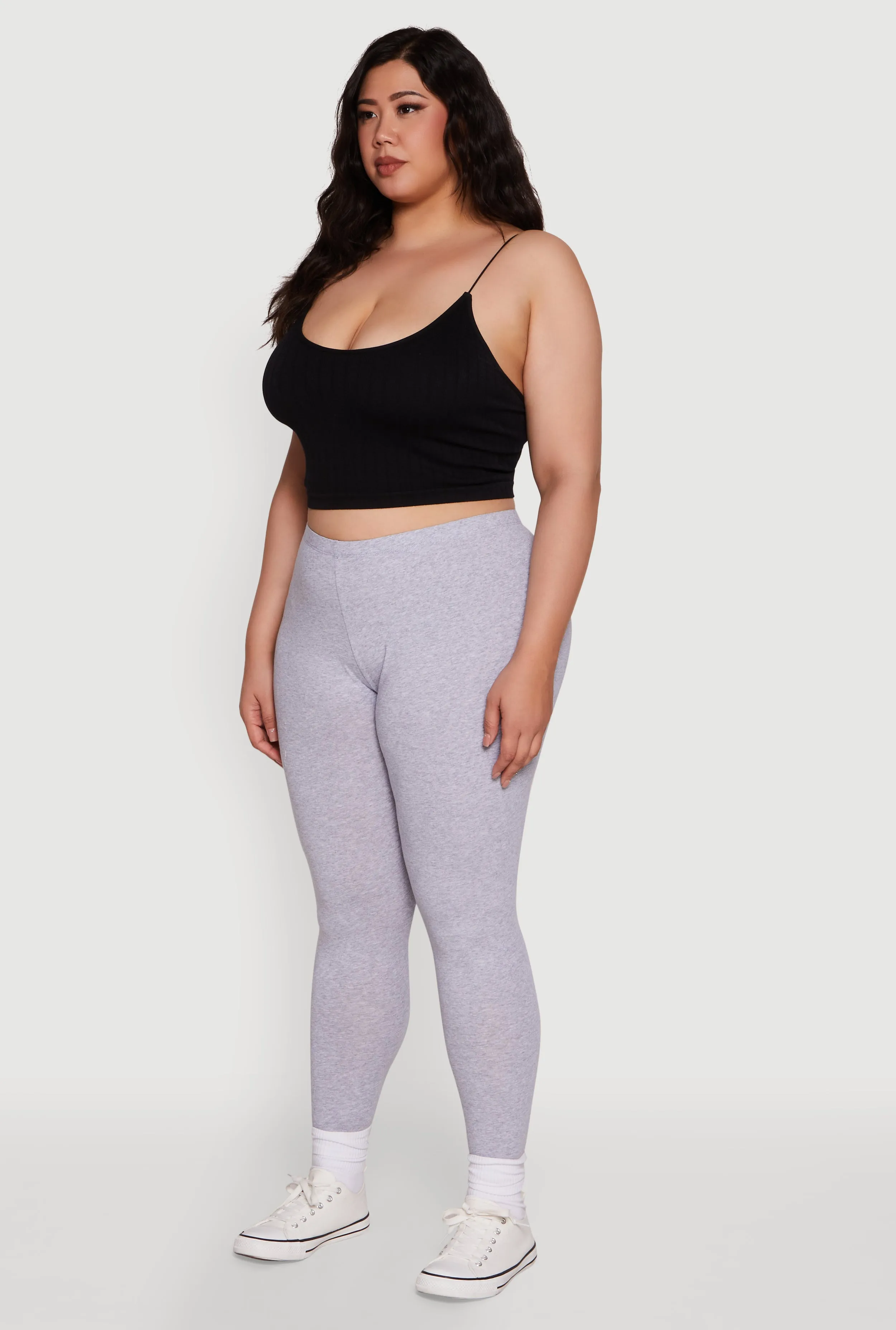 Plus Size Ambiance Basic Leggings sold by Rainbow product image thumbnail 3