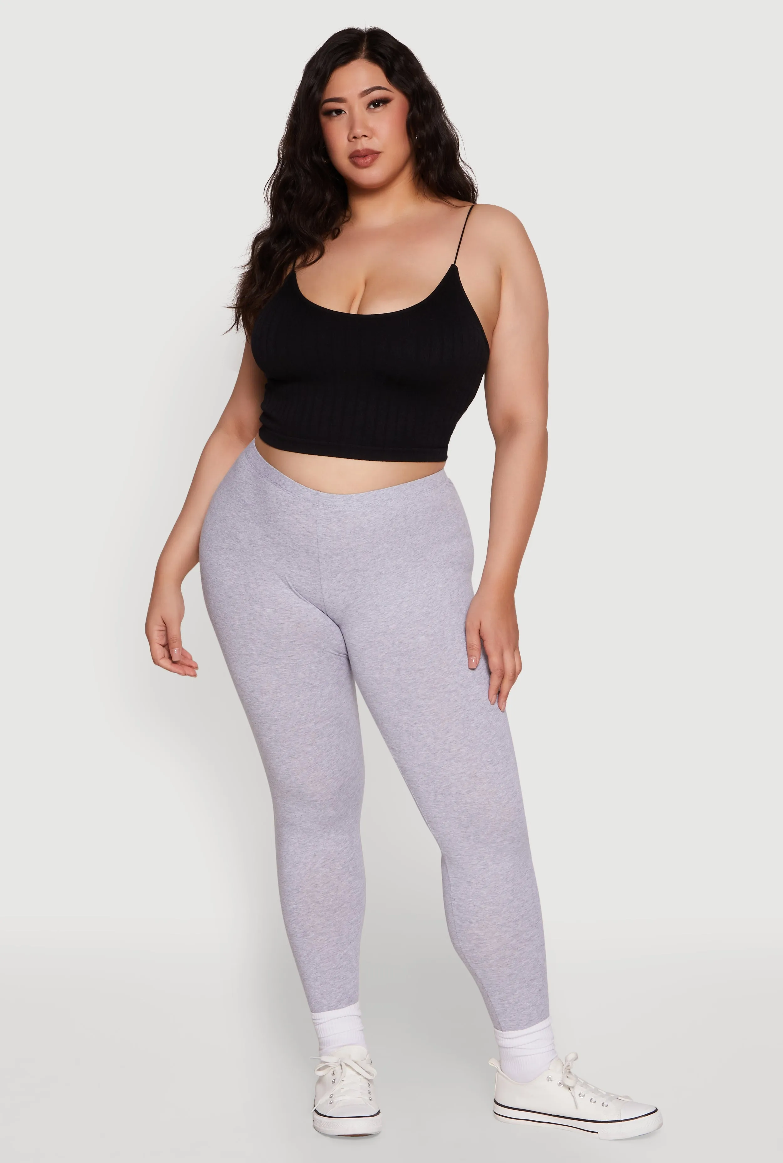 Plus Size Ambiance Basic Leggings sold by Rainbow