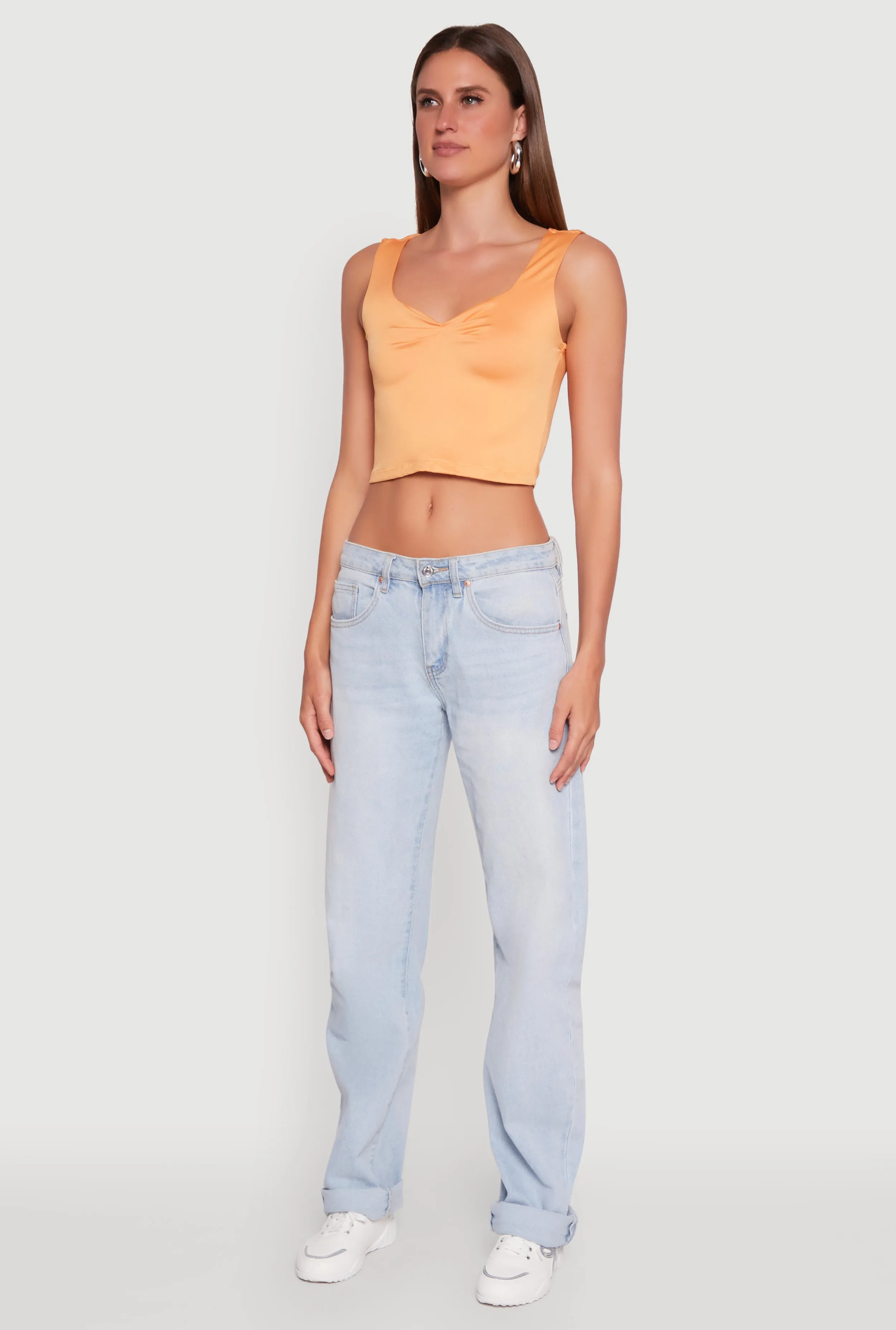 Iris Sweetheart Cropped Tank Top sold by Rainbow product image thumbnail 5