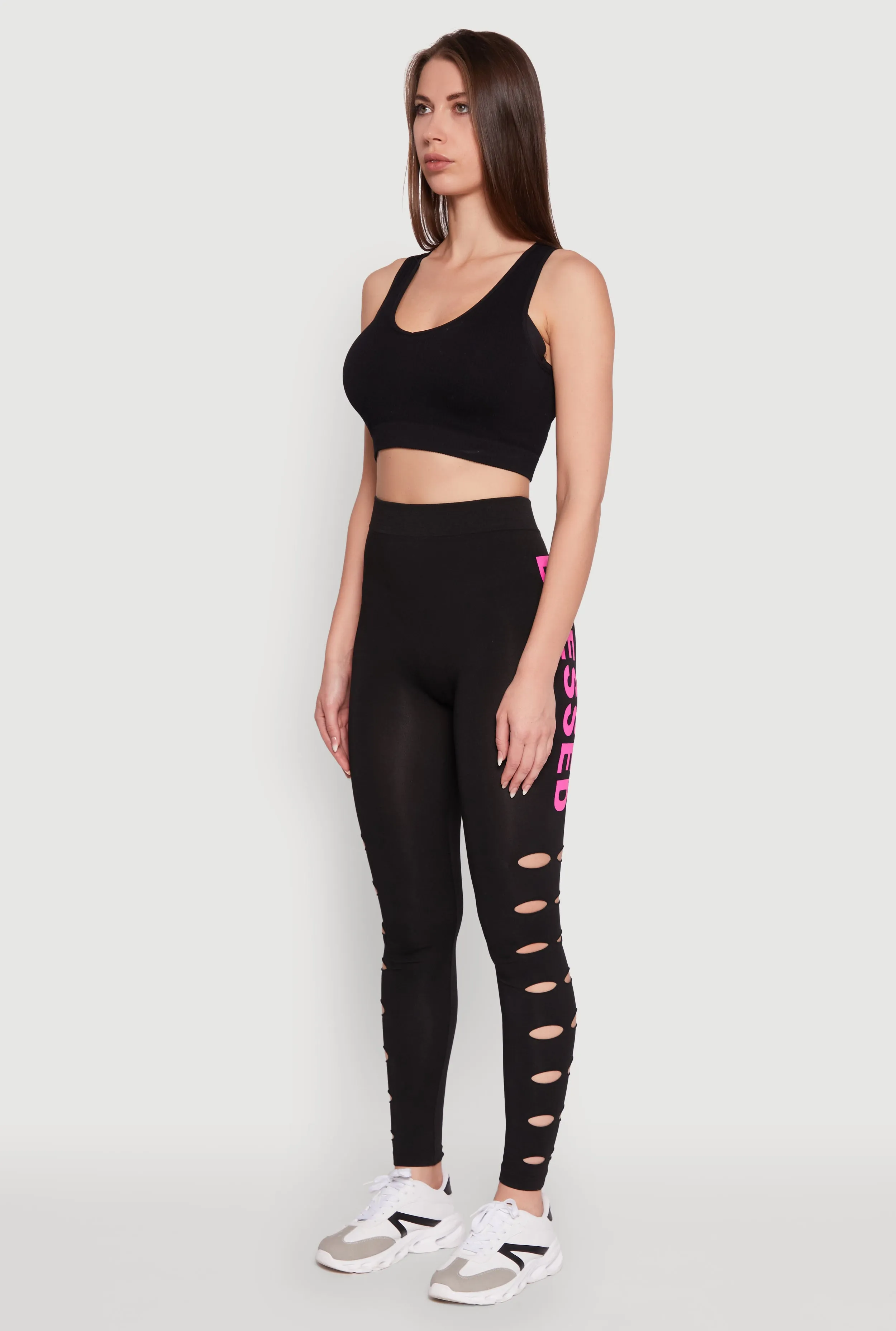 Blessed Graphic High Waisted Leggings sold by Rainbow product image thumbnail 3