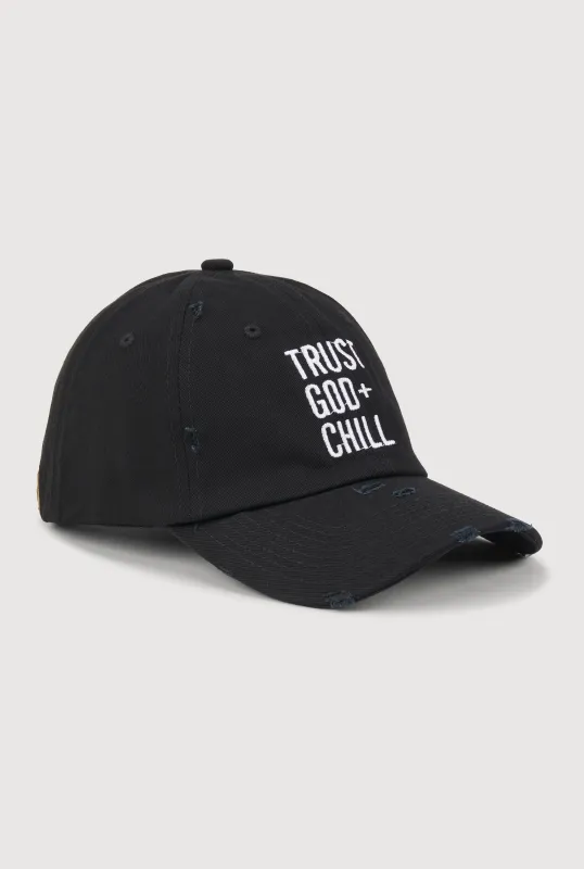 Trust God and Chill Baseball Cap sold by Rainbow