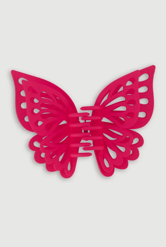Trendy Giant Butterfly Claw Clip sold by Rainbow