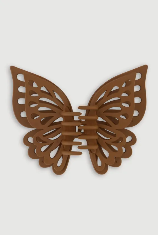 Trendy Giant Butterfly Claw Clip sold by Rainbow