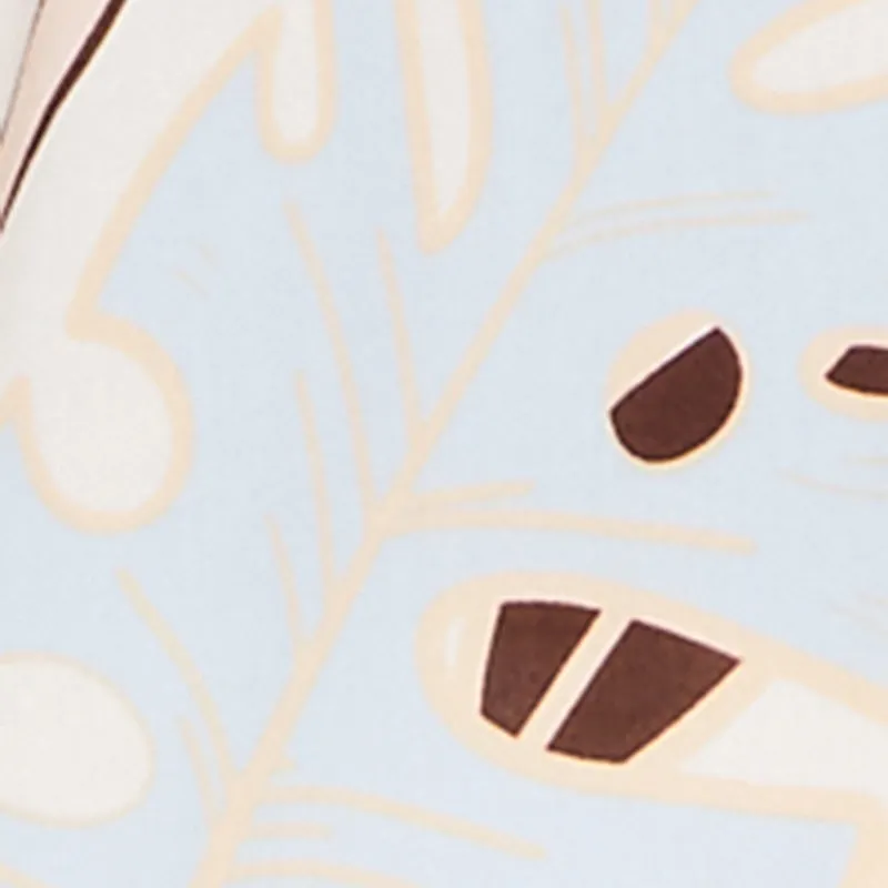 Plus Size Leaf Print Button Front Long Sleeve Shirt sold by Rainbow product image thumbnail 4