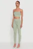 Trendy Solid Cropped Bandeau Top sold by Rainbow