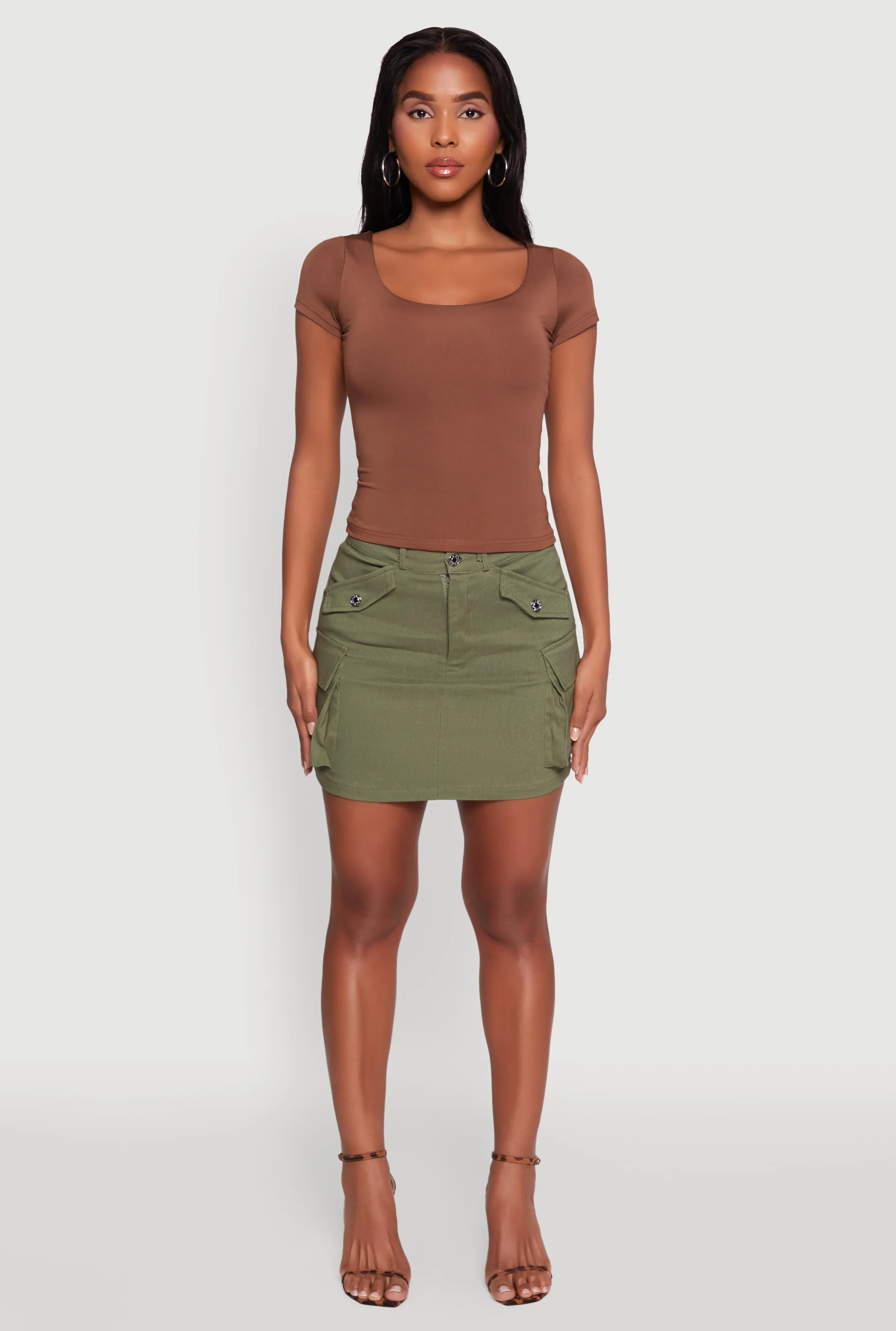 Daisy Classic Fit Scoop Neck Short Sleeve T-Shirt sold by Rainbow product image thumbnail 3