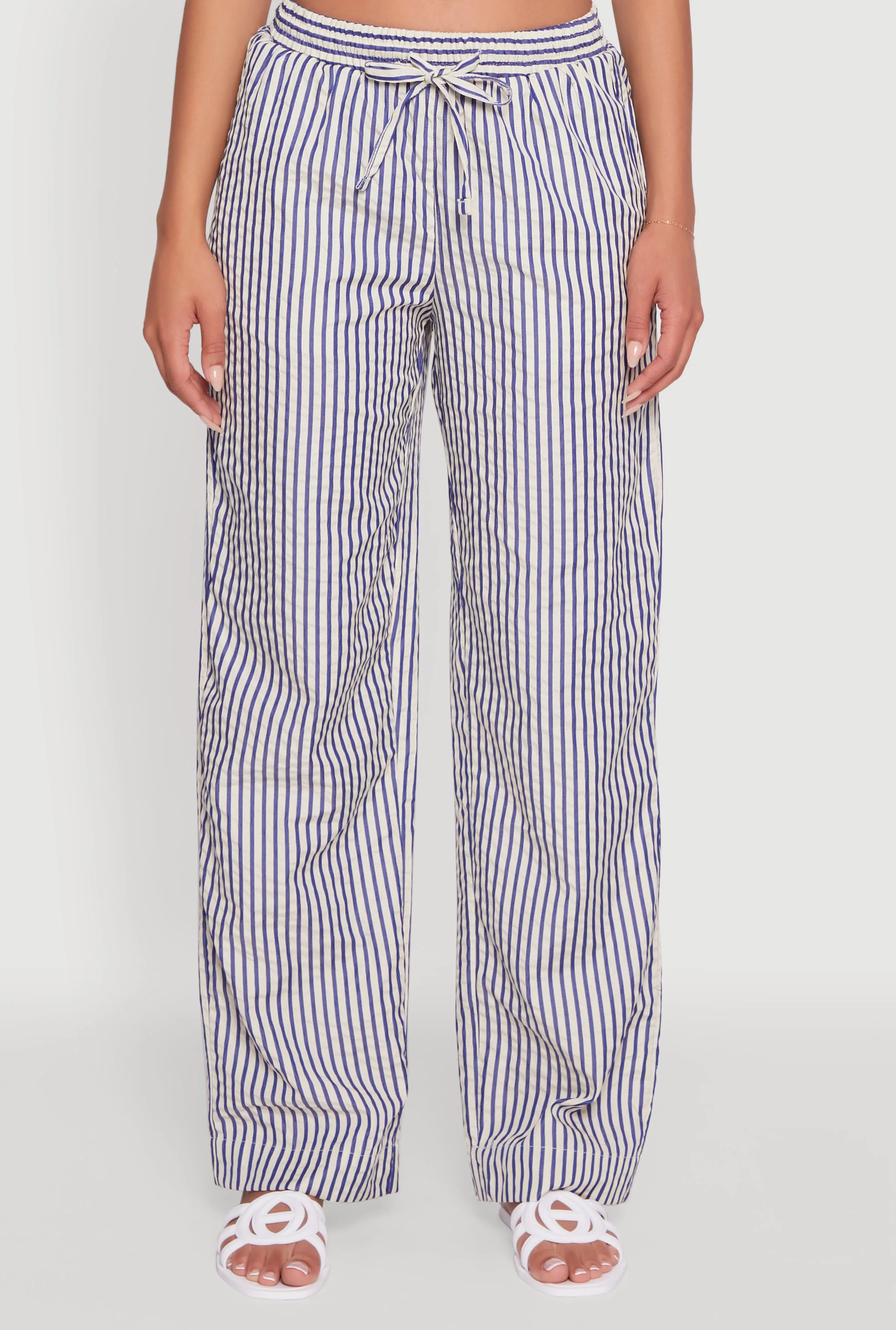 Striped Mid Rise Palazzo Pants sold by Rainbow product image thumbnail 3