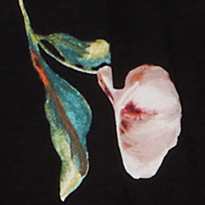 Floral Print Crepe Knit Sleeveless Romper sold by Rainbow product image thumbnail 4