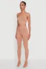 Trendy Solid Cropped Bandeau Top sold by Rainbow