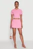 Daisy Classic Fit Short Sleeve Cropped Polo Shirt sold by Rainbow