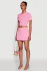Daisy Classic Fit Short Sleeve Cropped Polo Shirt sold by Rainbow