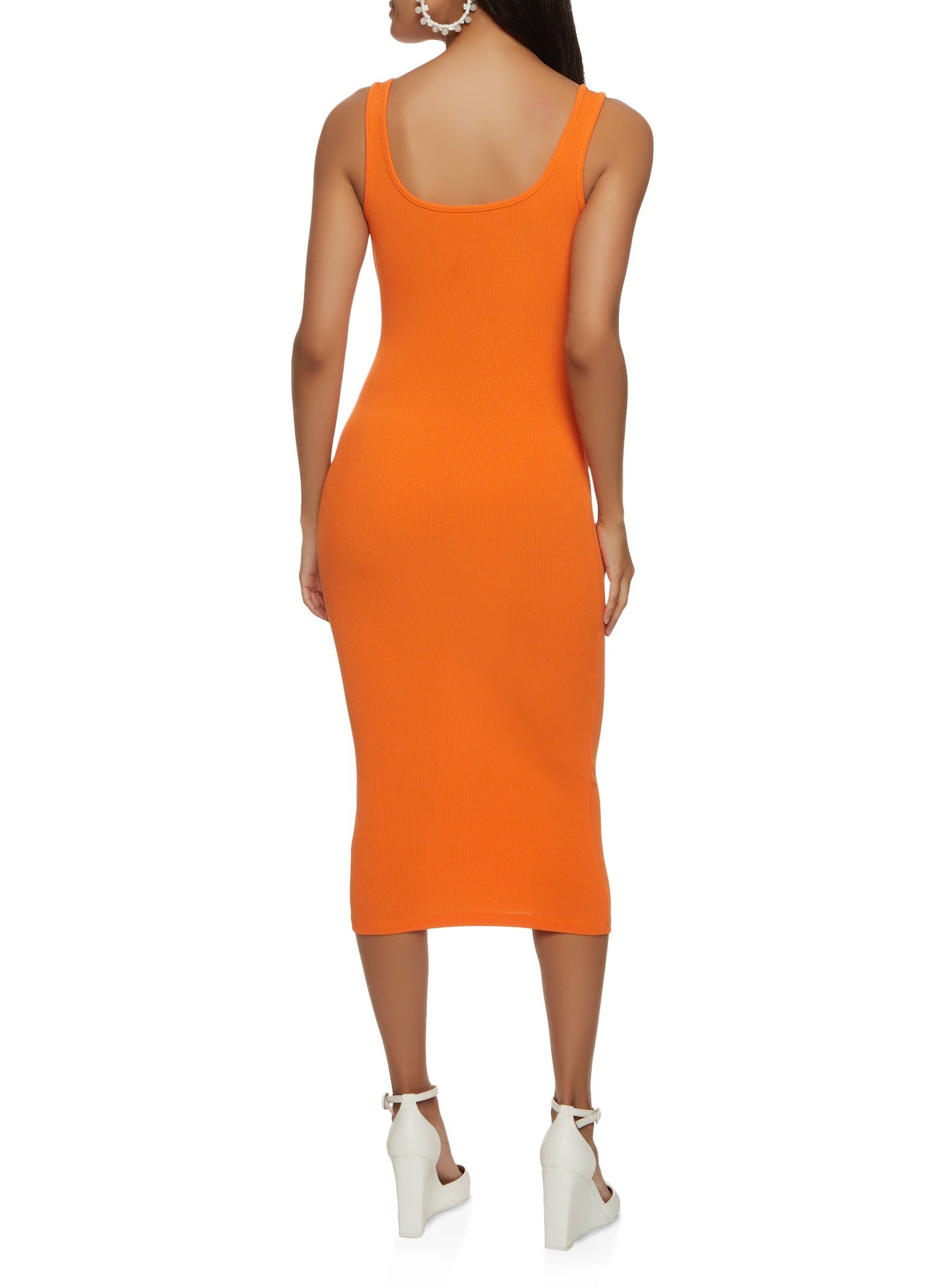 Ribbed Tank Midi Dress sold by Rainbow product image thumbnail 3