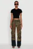 Stylish Daisy Ombre Detail Wide Leg Jeans sold by Rainbow
