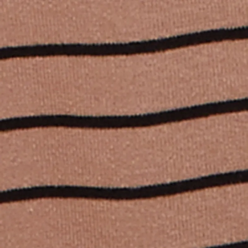 Trendy Striped Brushed Knit Crop Top sold by Rainbow product image thumbnail 4