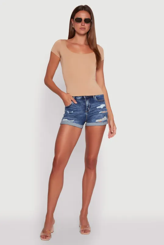 Daisy Classic Fit Scoop Neck Short Sleeve T-Shirt sold by Rainbow