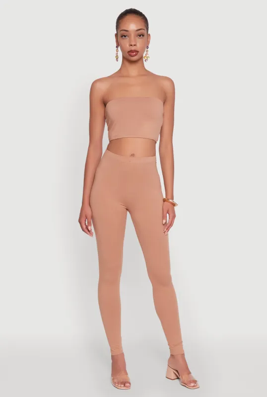 Basic Solid Leggings sold by Rainbow
