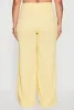 Plus Size Textured Knit Solid Wide Leg Pants sold by Rainbow