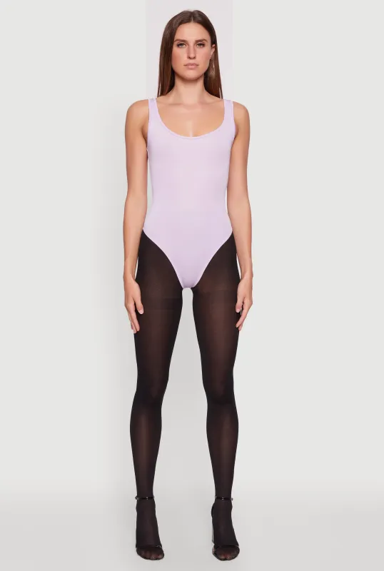 Daisy Sleeveless Scoop Neck Bodysuit sold by Rainbow