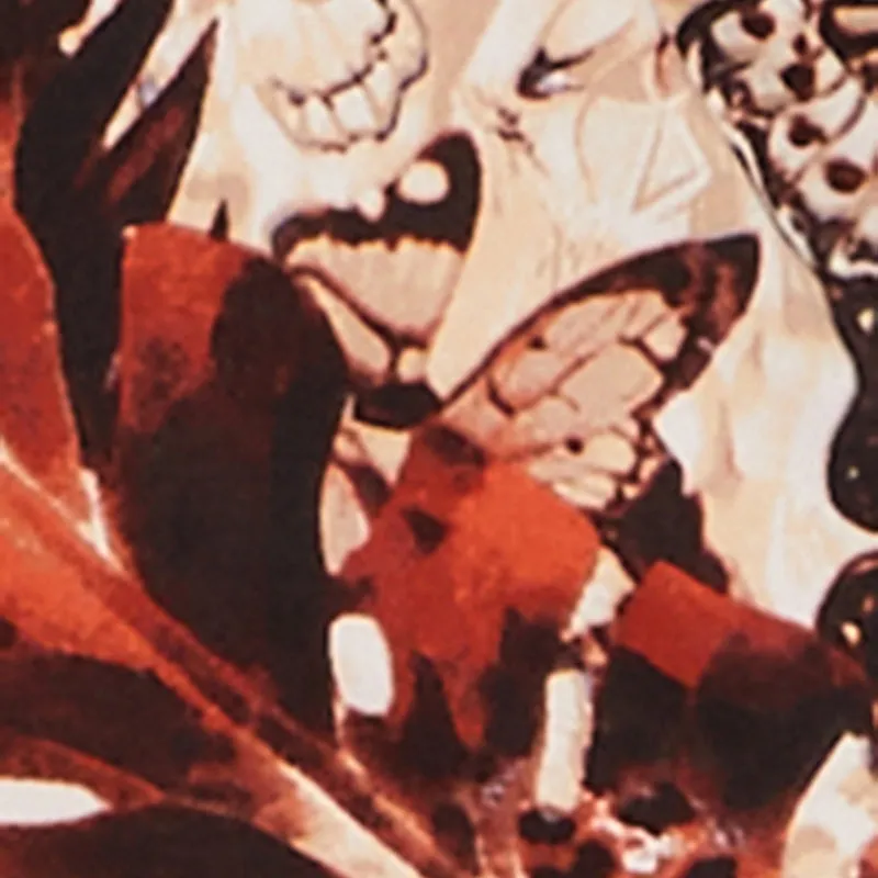 Strapless Animal Leaf Print Smocked Jumpsuit sold by Rainbow product image thumbnail 4