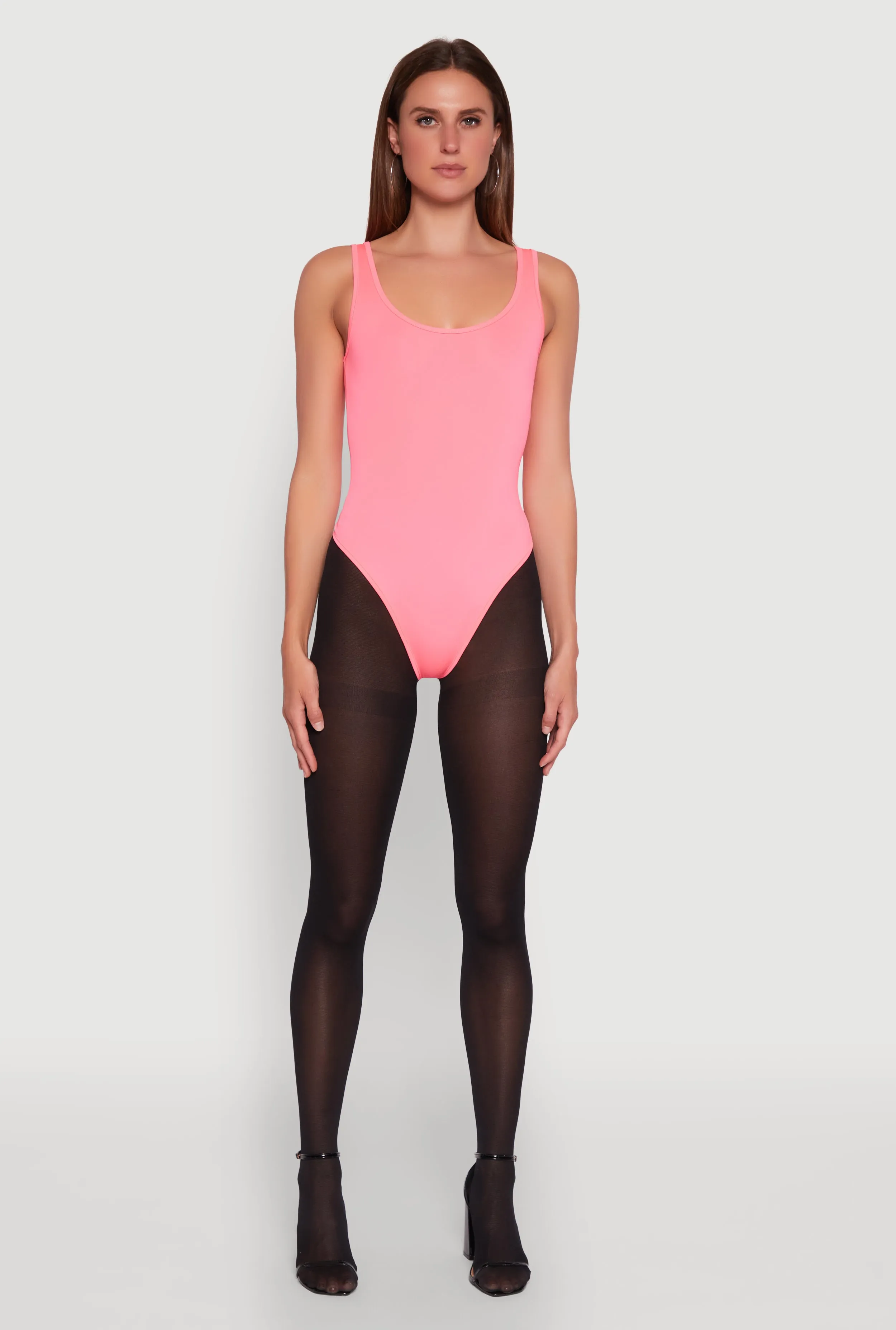 Daisy Sleeveless Scoop Neck Bodysuit sold by Rainbow product image thumbnail 3