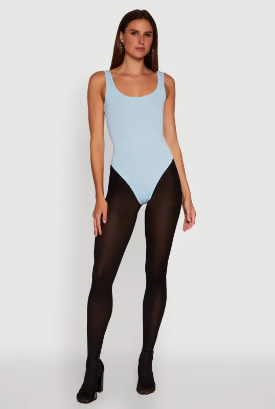 Daisy Sleeveless Scoop Neck Bodysuit sold by Rainbow