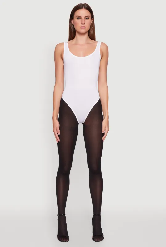 Daisy Sleeveless Scoop Neck Bodysuit sold by Rainbow