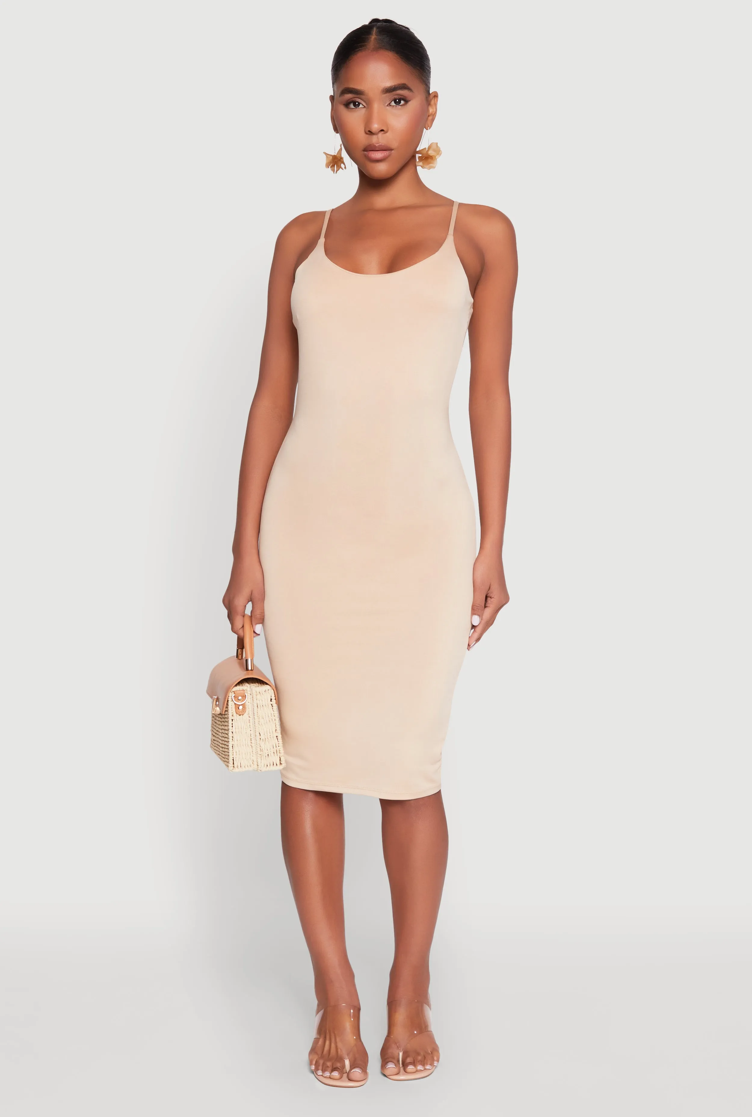 Scoop Neck Cami Dress sold by Rainbow