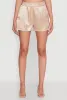 Chic Satin High Waisted Shorts sold by Rainbow