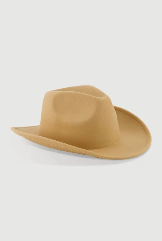 Brushed Felt Cowboy Hat made by Rainbow
