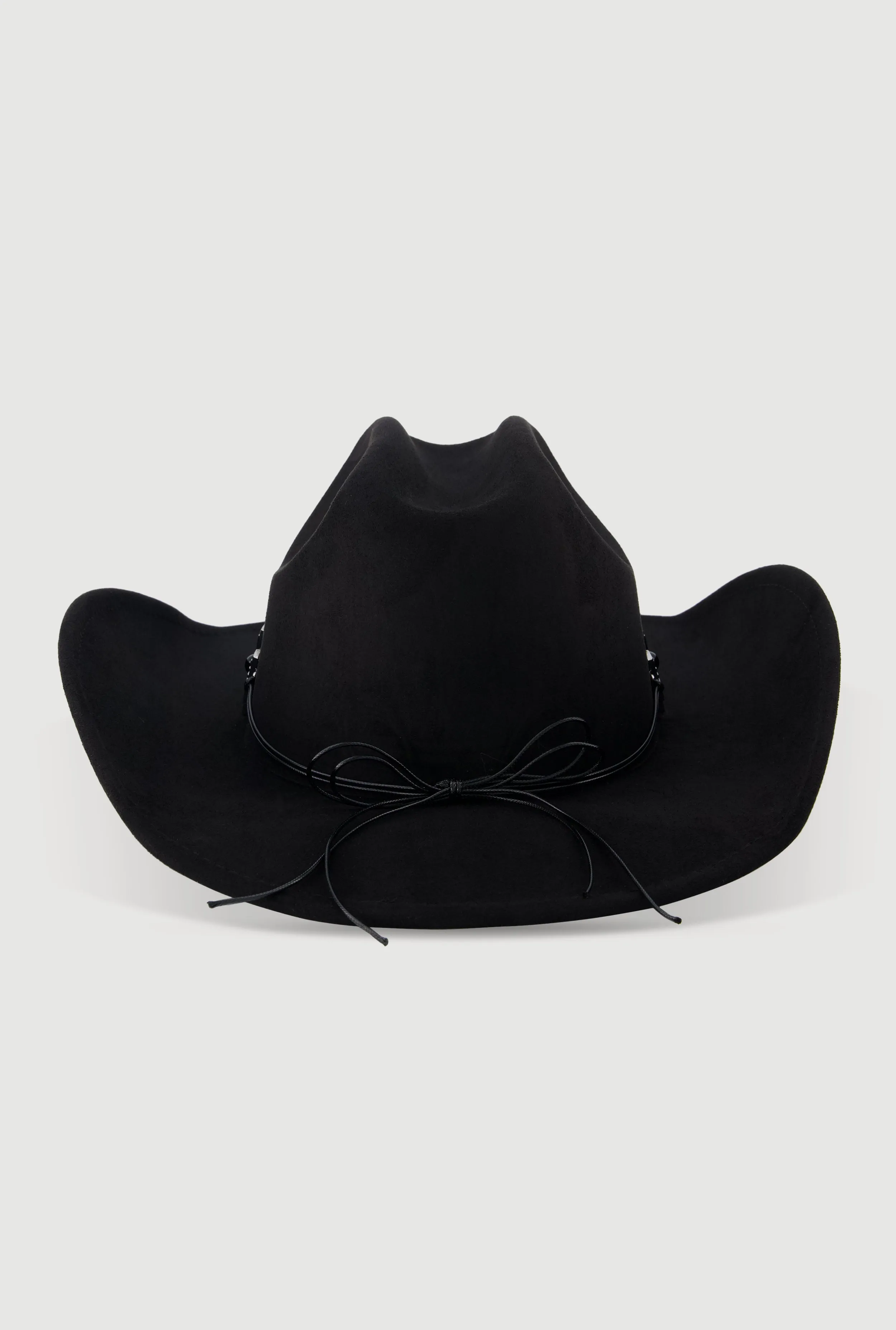Chic Faux Suede Metallic Cross Cowboy Hat sold by Rainbow product image thumbnail 5