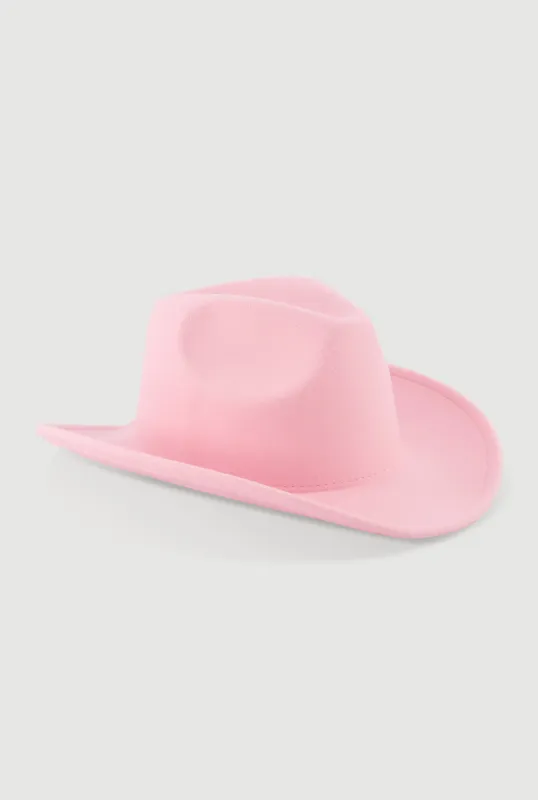 Brushed Felt Cowboy Hat sold by Rainbow