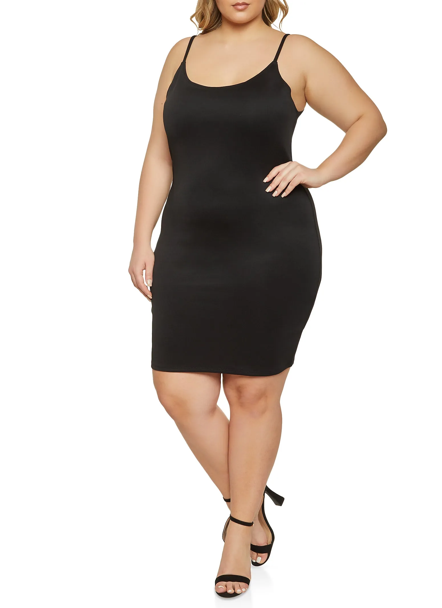 Plus Size Cami Bodycon Dress sold by Rainbow product image thumbnail 2