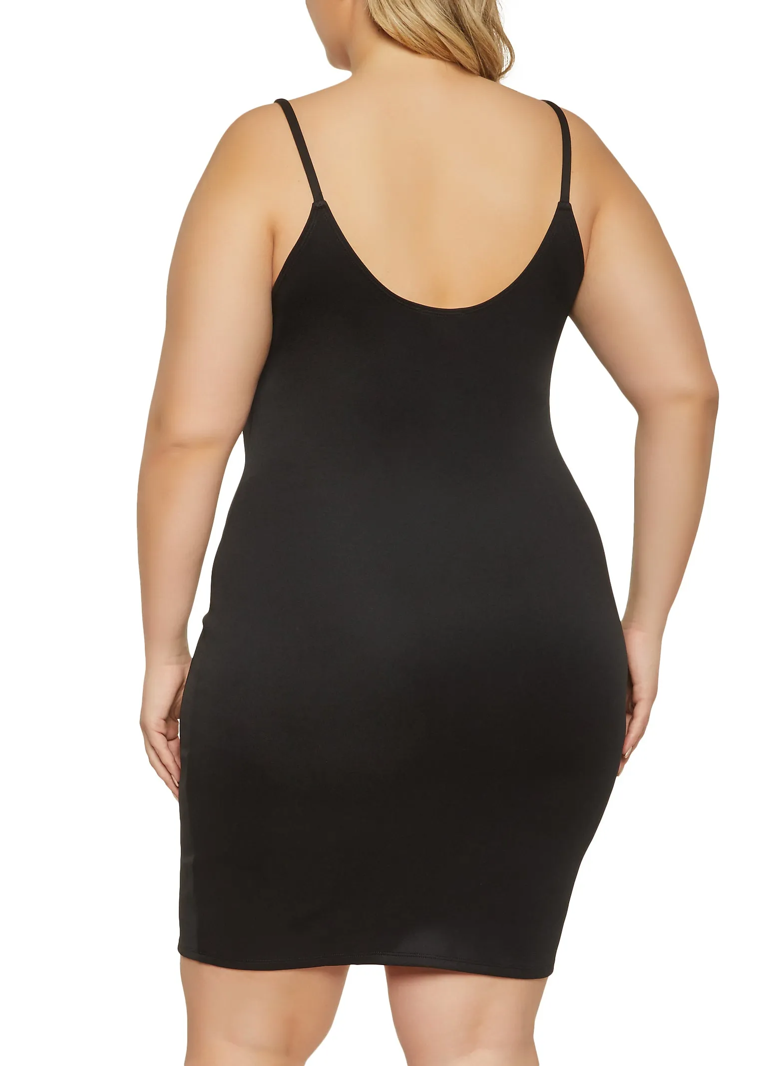 Plus Size Cami Bodycon Dress sold by Rainbow product image thumbnail 3