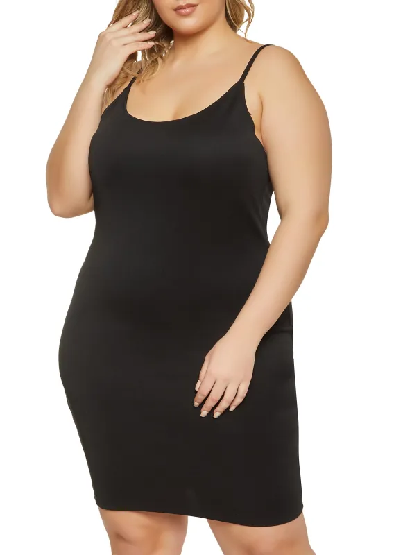 Plus Size Cami Bodycon Dress sold by Rainbow