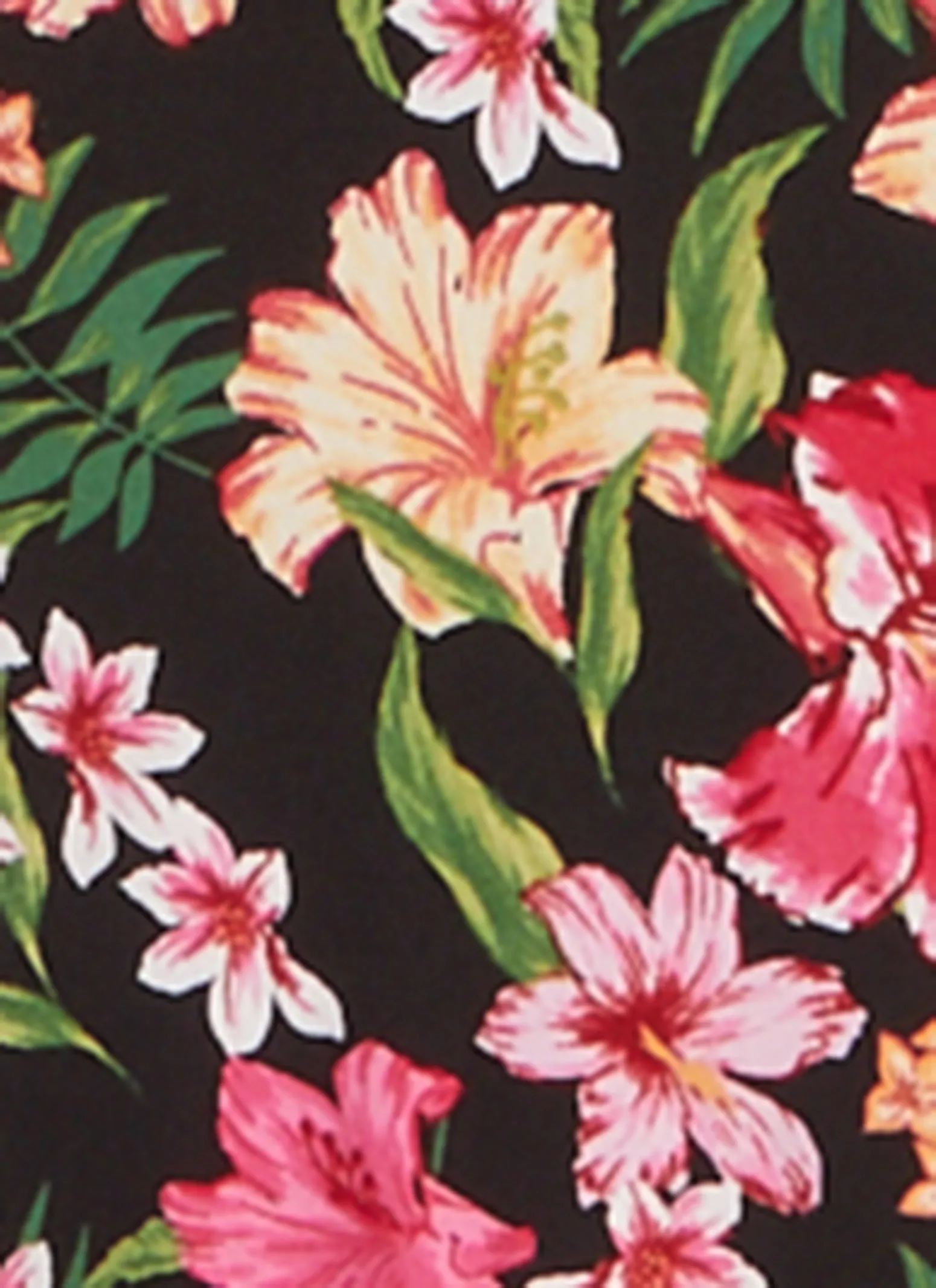 Plus Size Tropical Print Tank Dress sold by Rainbow product image thumbnail 4