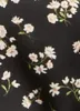 Satin Floral Smocked Tie Front Cami sold by Rainbow