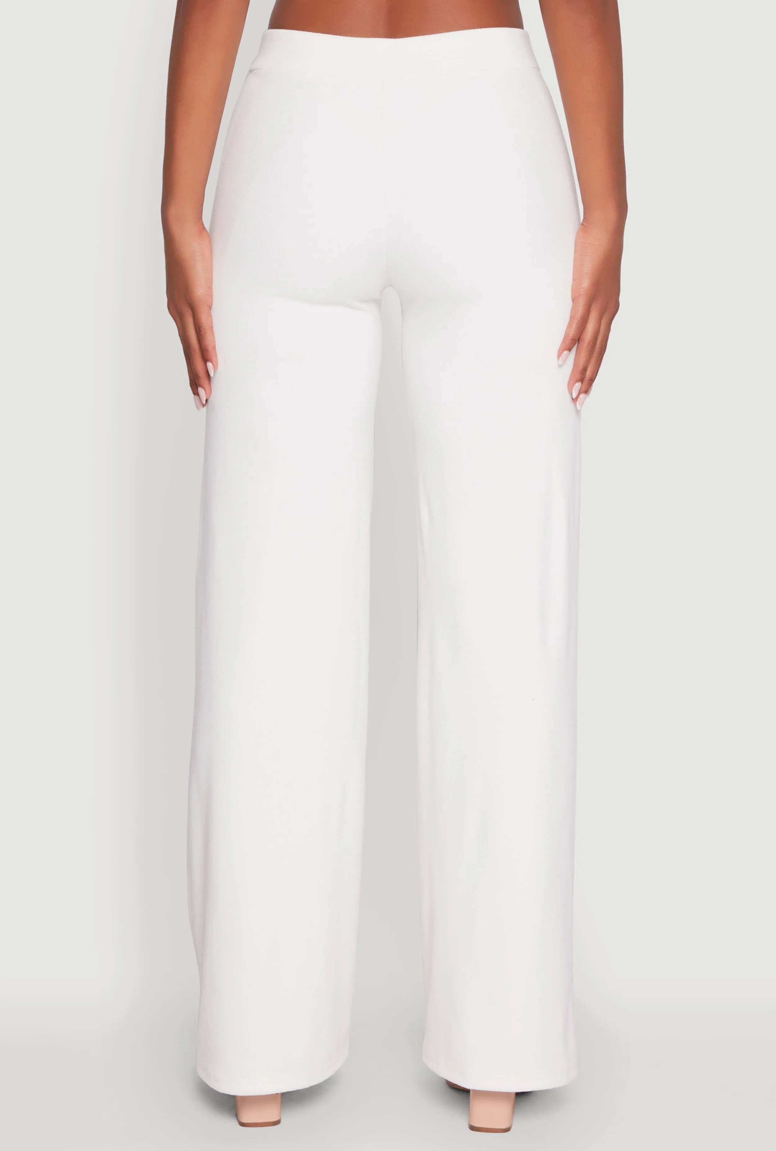 Brushed Knit Pull On Straight Leg Pants sold by Rainbow product image thumbnail 5