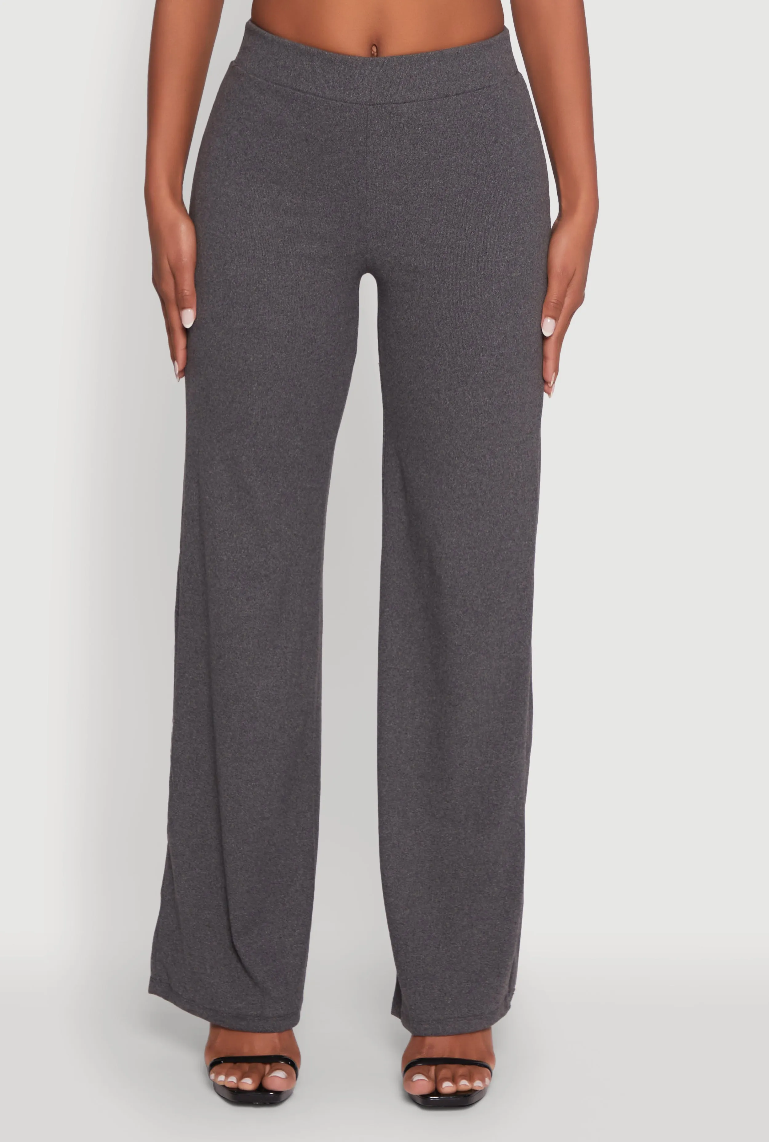 Brushed Knit Pull On Straight Leg Pants sold by Rainbow product image thumbnail 3