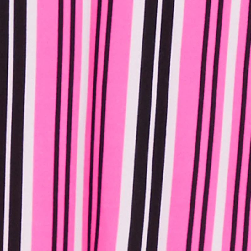 Trendy Half Button Tie Waist Striped Midi Shirt Dress sold by Rainbow product image thumbnail 4