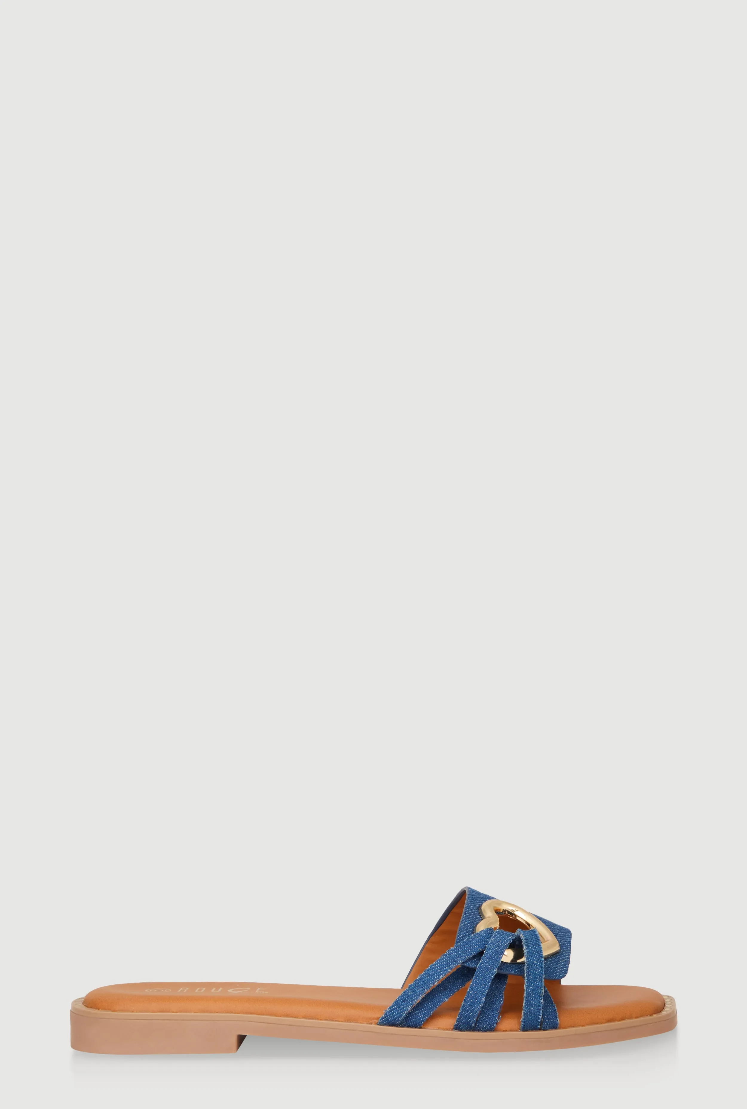 Metallic Heart Cut Out Slide Sandals sold by Rainbow product image thumbnail 2