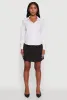 Iris Classic Fit Solid Button Front Long Sleeve Shirt sold by Rainbow