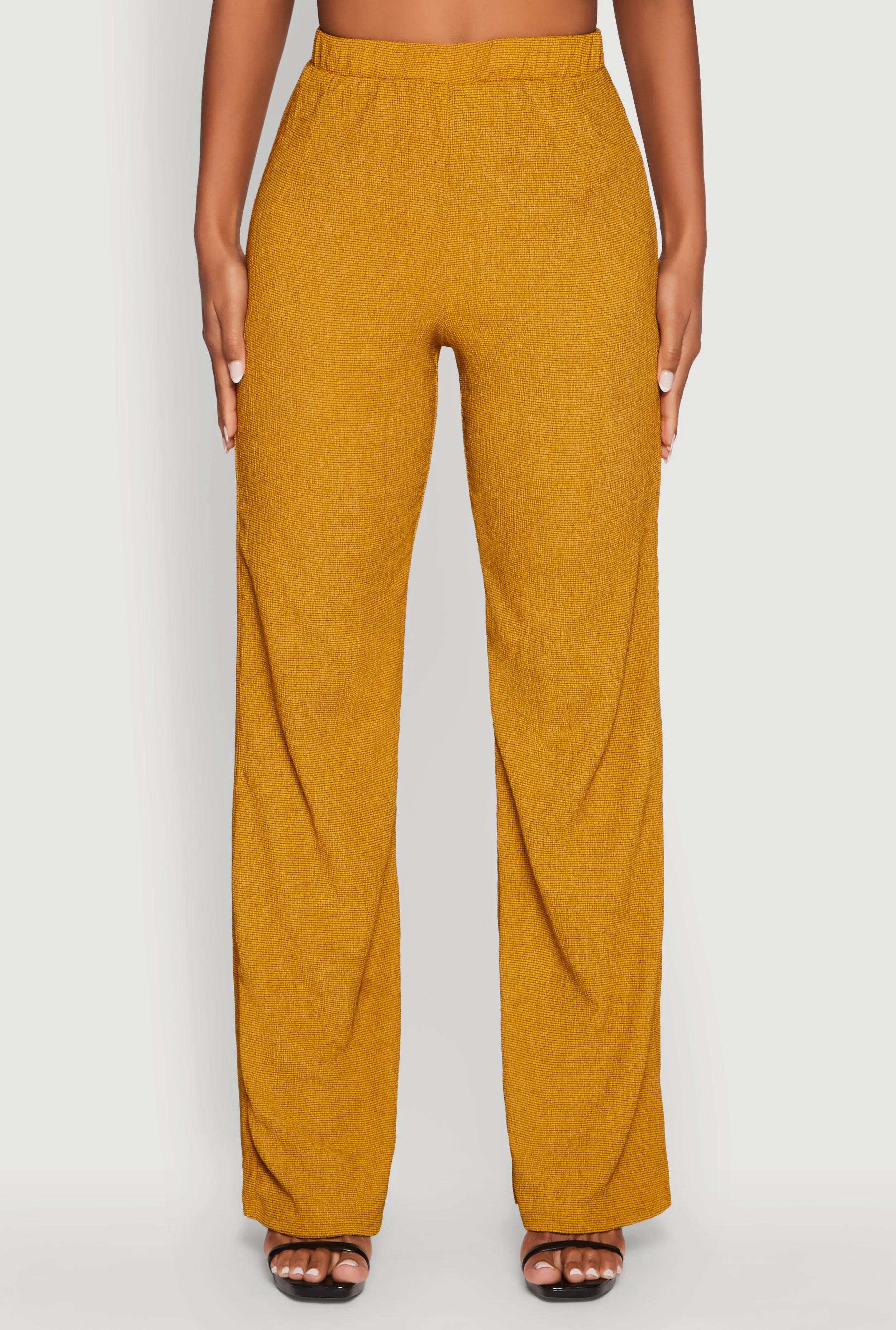 Seersucker Pull On Straight Leg Pants sold by Rainbow product image thumbnail 3