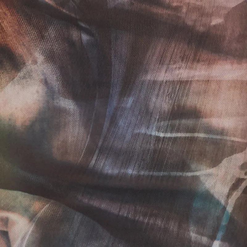 Almost Famous Patterned Mesh Ruched Side Midi Dress sold by Rainbow product image thumbnail 4