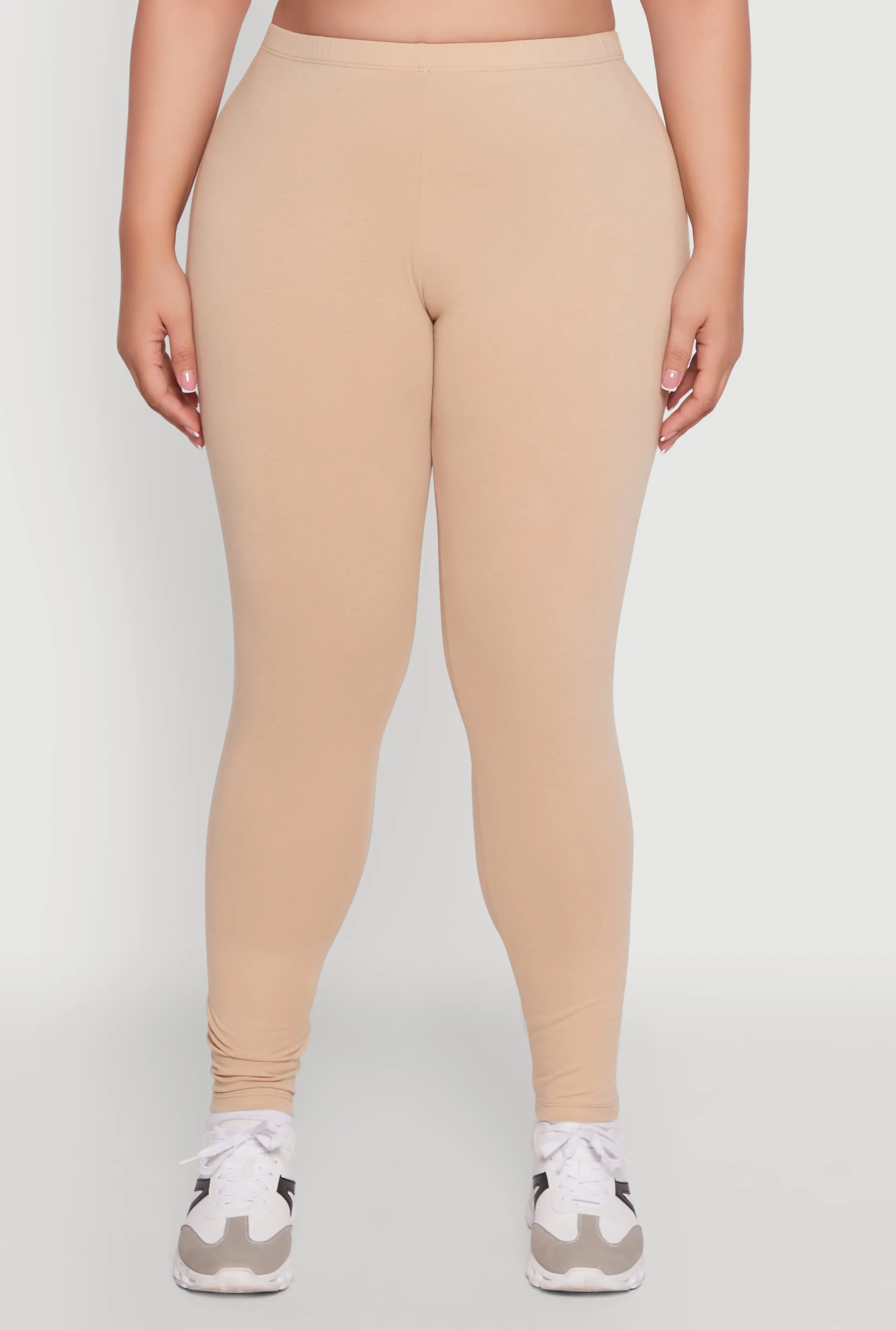 Plus Size Ambiance Basic Leggings sold by Rainbow product image thumbnail 5