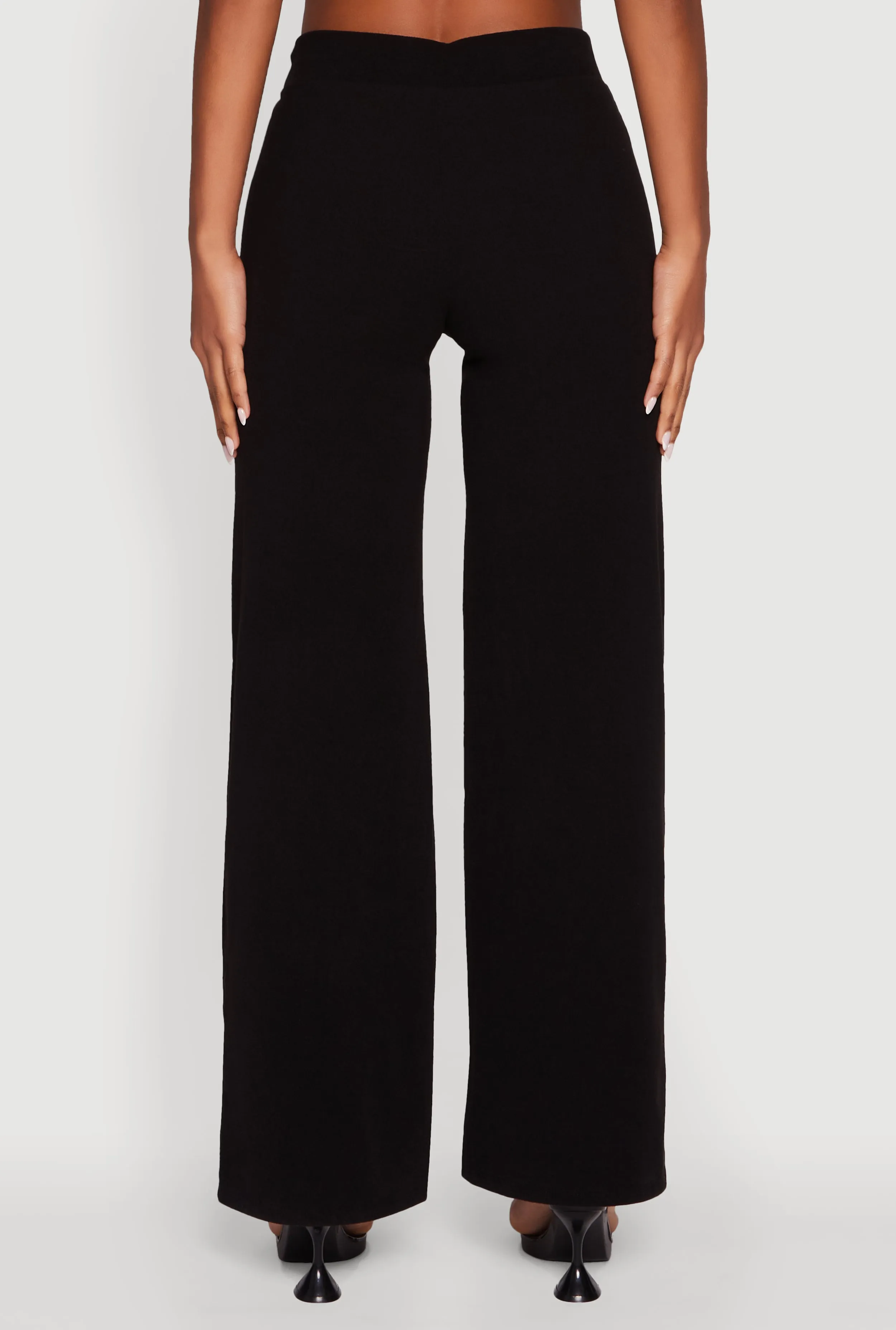 Brushed Knit Pull On Straight Leg Pants sold by Rainbow product image thumbnail 5