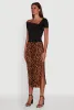 Iris Fold Over One Shoulder Top sold by Rainbow
