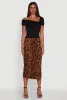 Iris Fold Over One Shoulder Top sold by Rainbow
