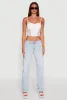 Floral Lace Cropped Sweetheart Bustier Top sold by Rainbow